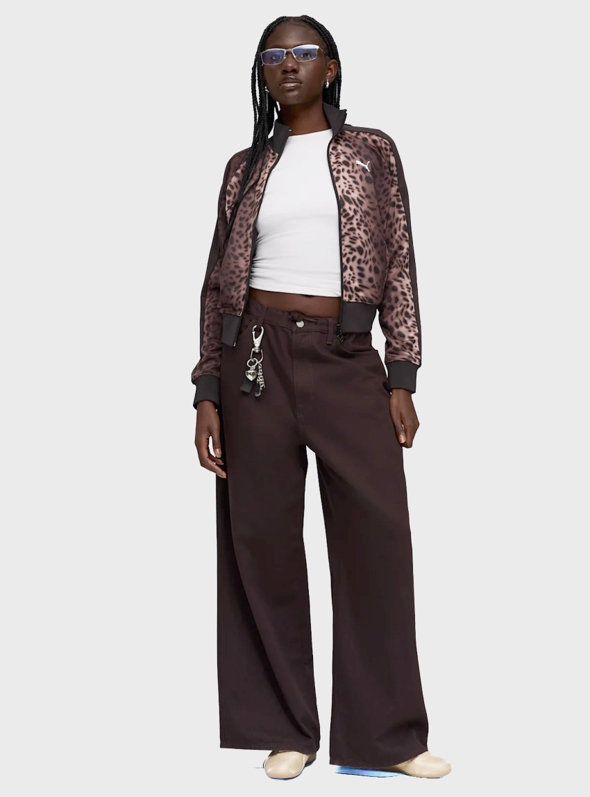 PUMA T7 LEO LUXE Track Jacket - Leopard Print