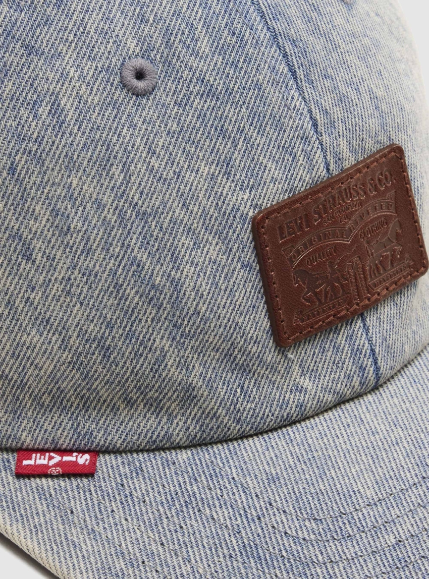 Levi's Relaxed Dad Heritage Cap - Light Aged Denim
