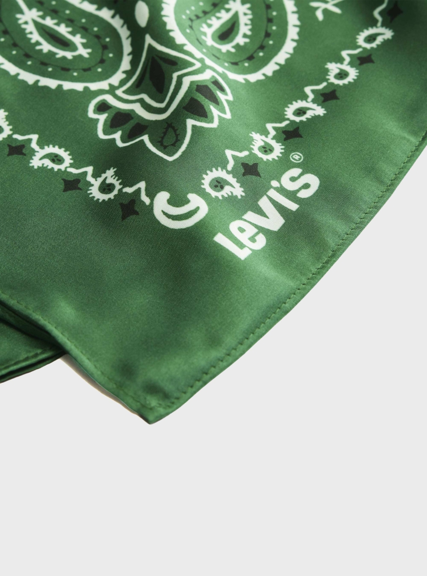 Levi's Satin Bandana - Green