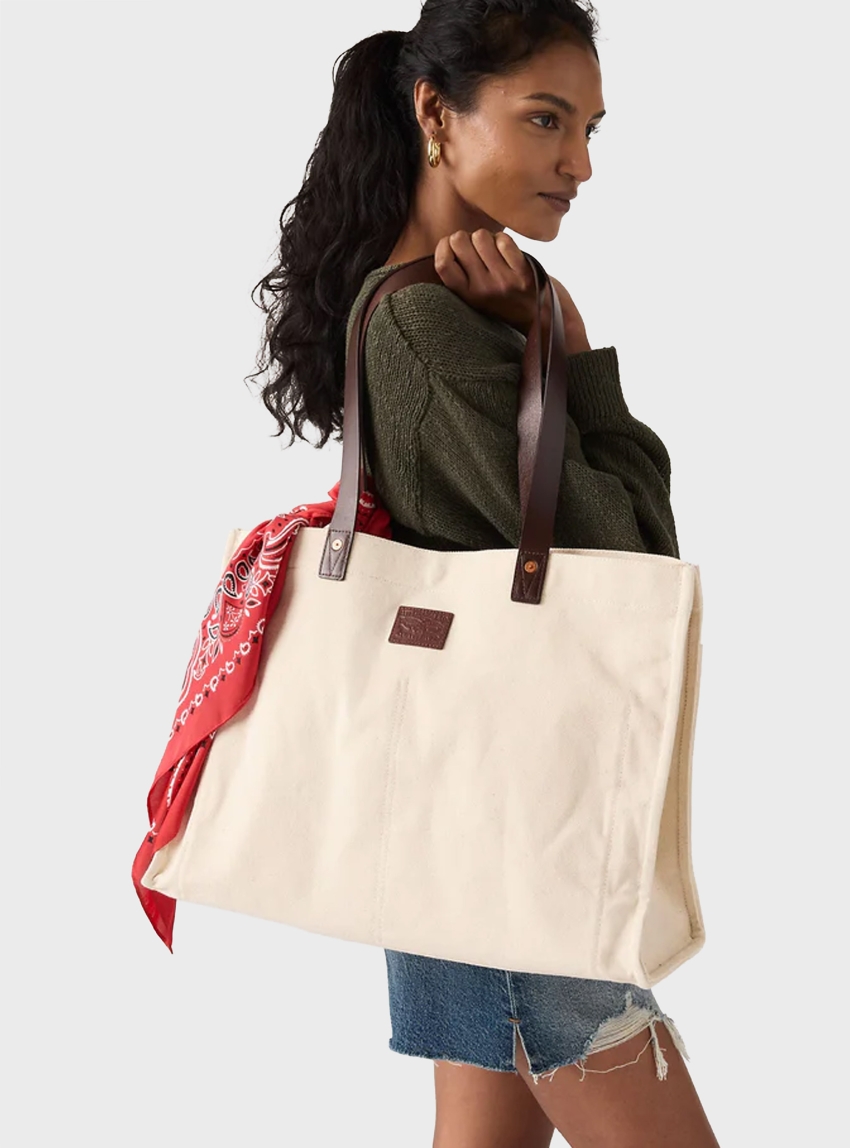 Levi's Heritage All-Day Tote Bag - Ecru