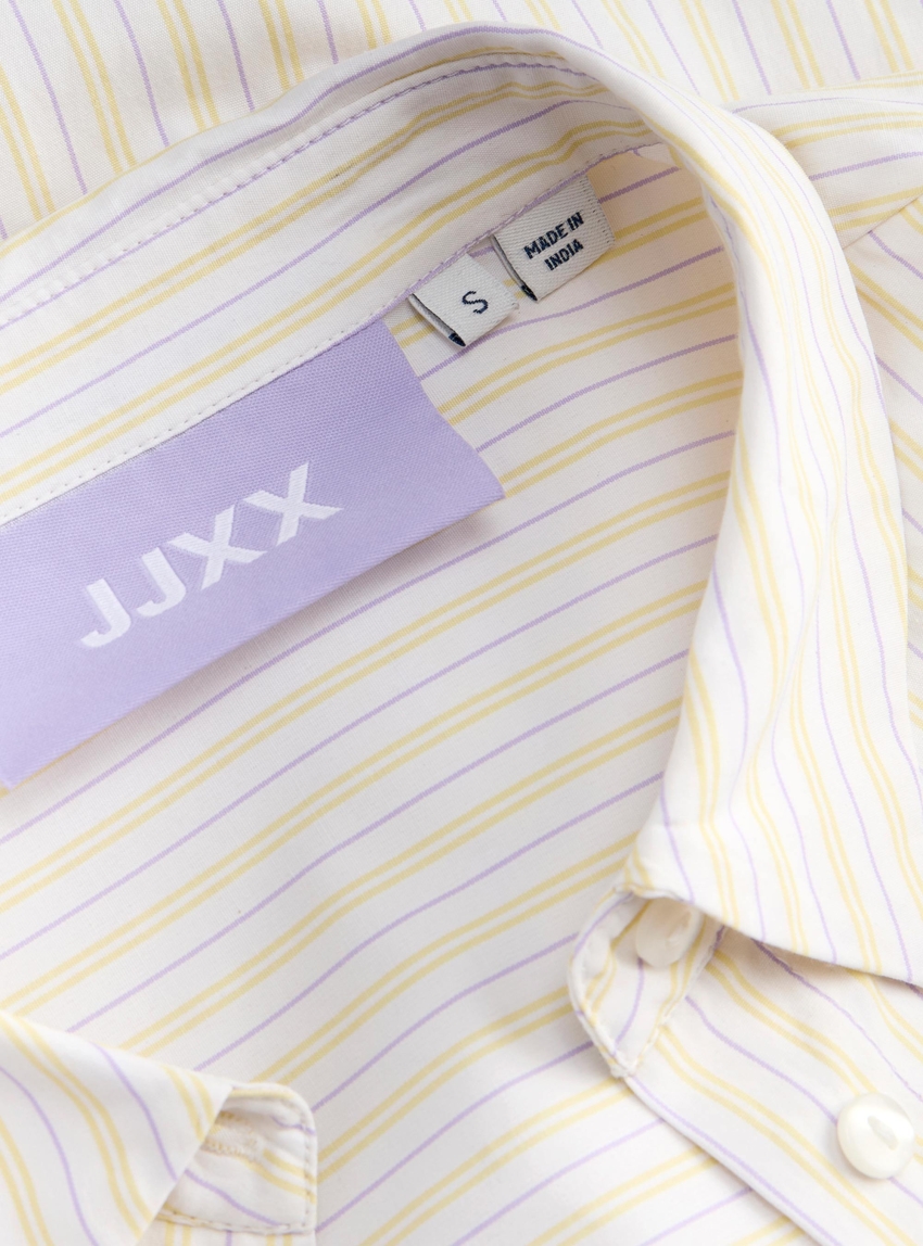 JJXX Caro Poplin Relaxed Shirt - Yellow