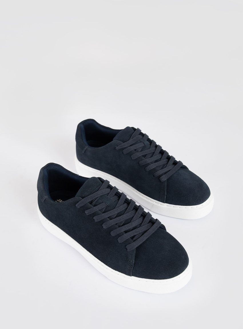 Jack & Jones Stockholm Leather Sneaker - Dark Blue