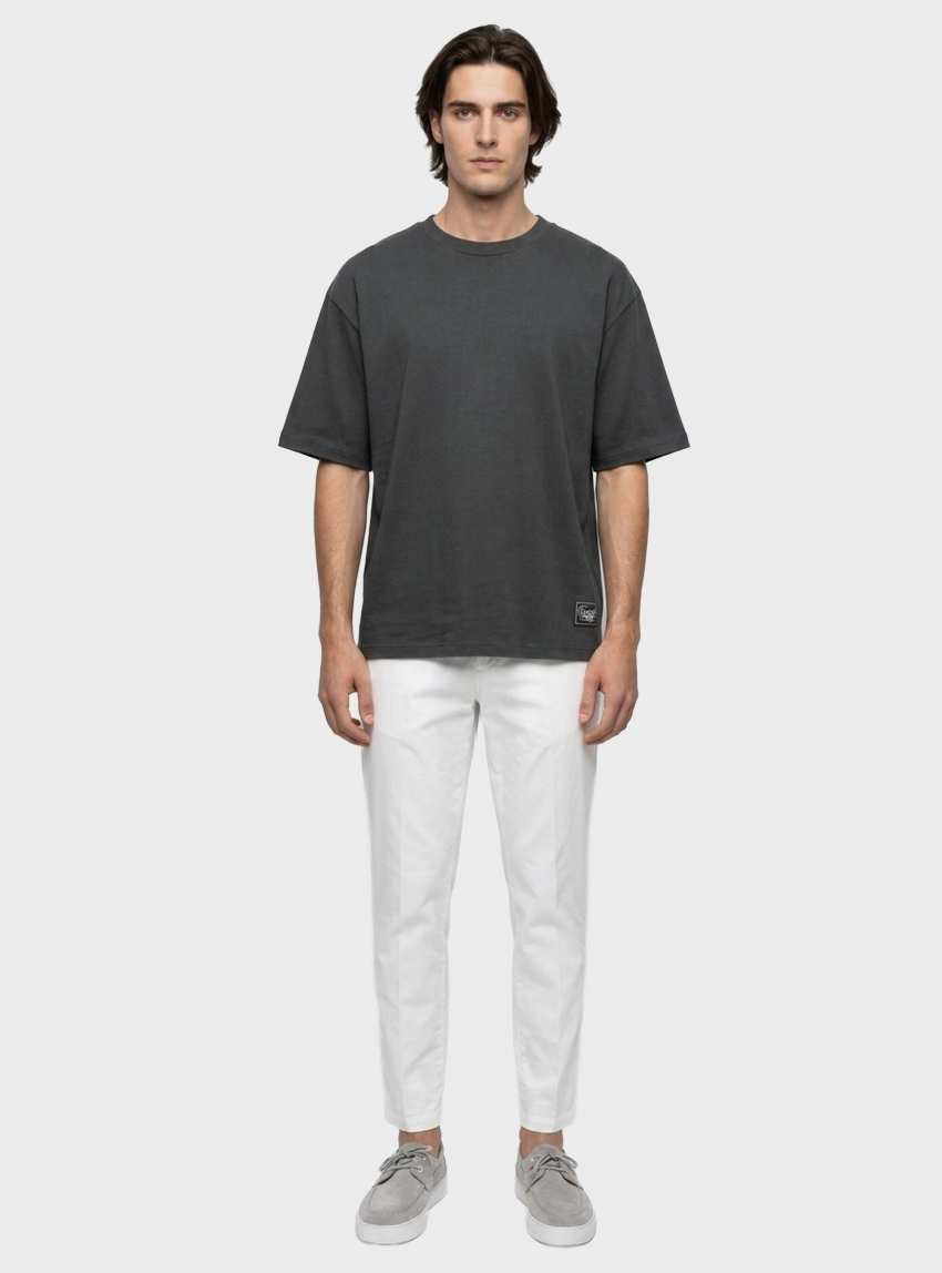 Jack & Jones Kingston Styling Tee - Dark Grey
