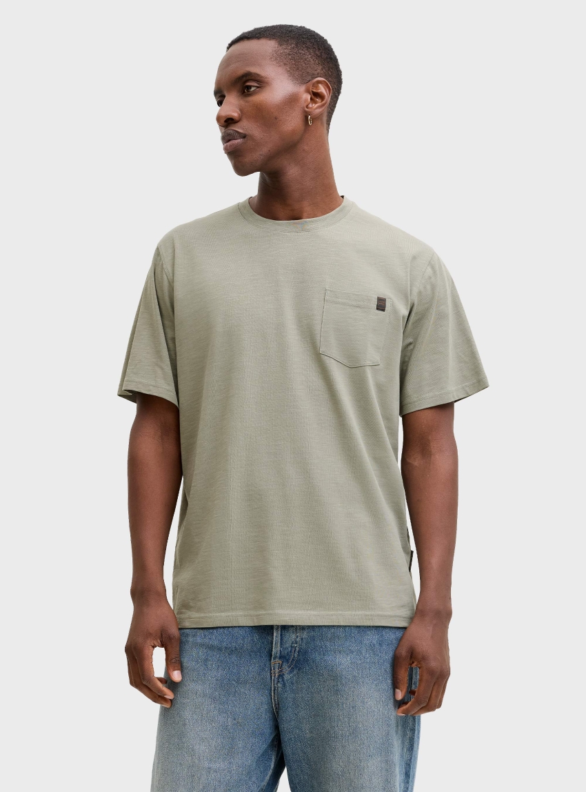 Jack & Jones Dover Slub Tee - Pale Green
