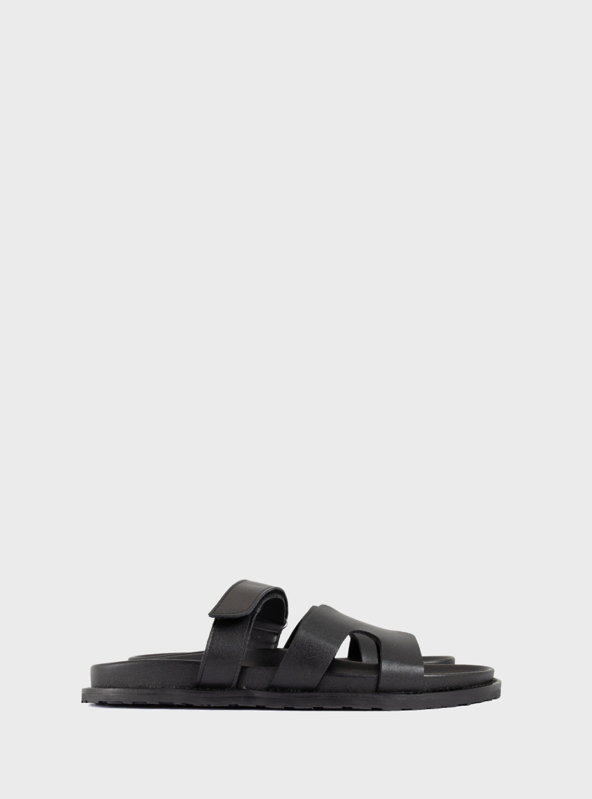 Steve Madden Manu Sandals - Black