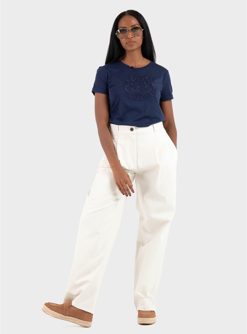 LAUREN Ralph Lauren Hailly Micro Modal T-Shirt - Navy