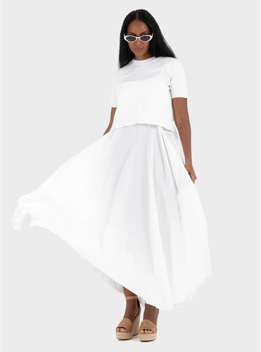 Mei Mei J Dress - Off White