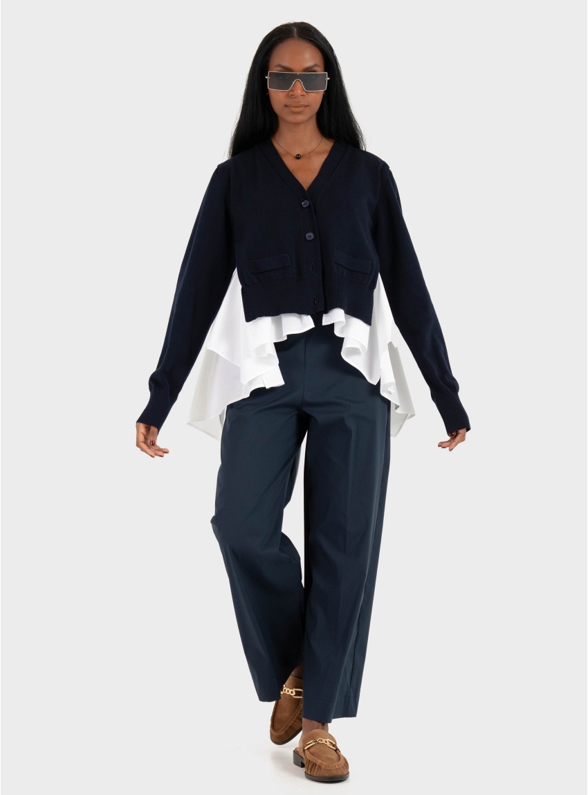 Mei Mei J Cardigan - Dark Blue