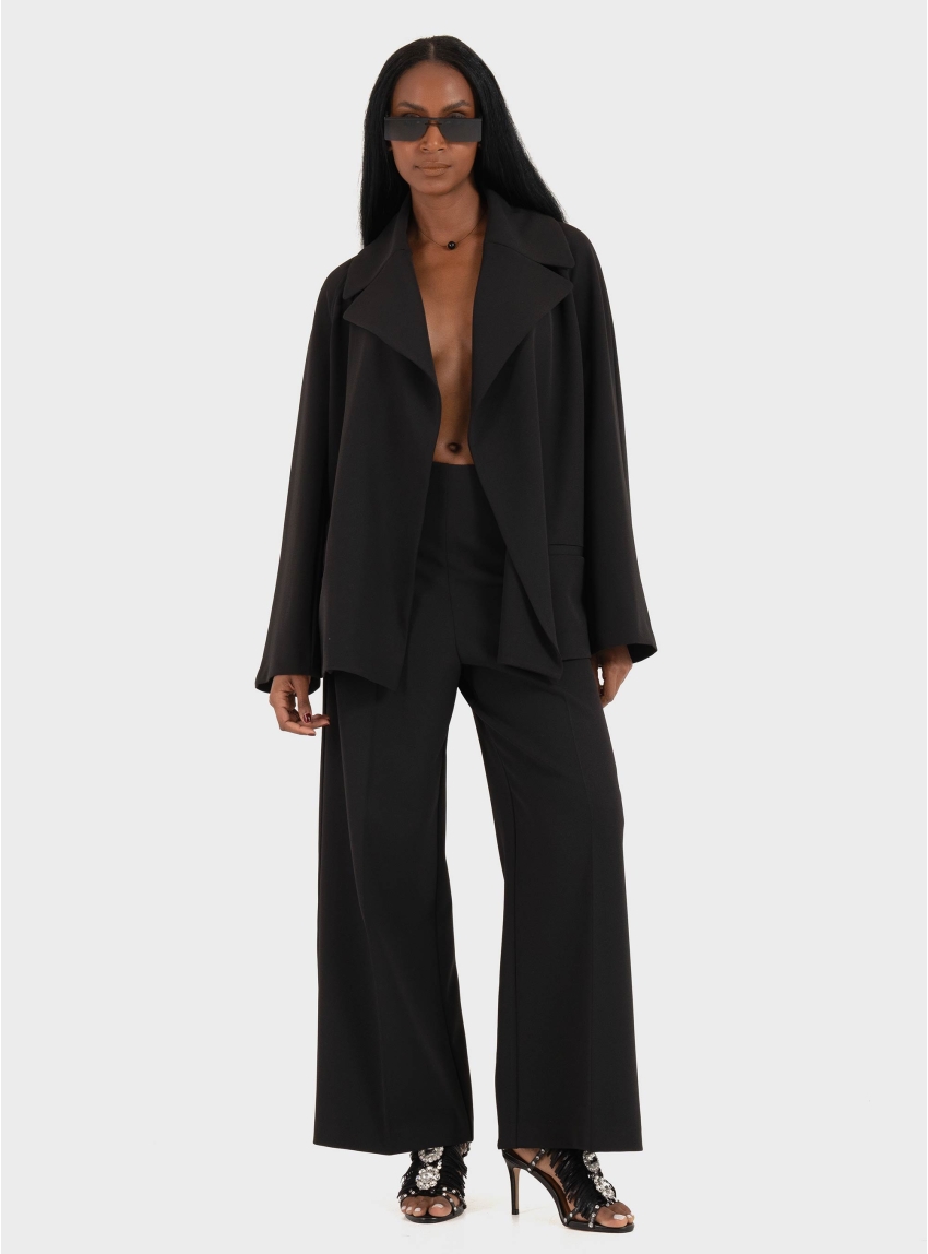 Mei Mei J Relaxed Blazer - Black