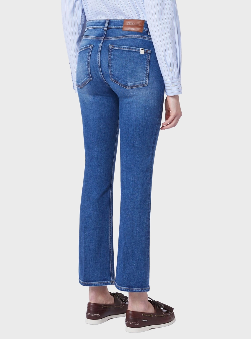 Weekend Max Mara Super stretch denim skinny jeans RAPALLO - Medium Aged Denim