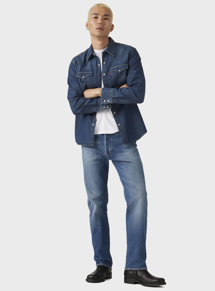 Levi's 501® Original Jeans - Medium Aged Denim