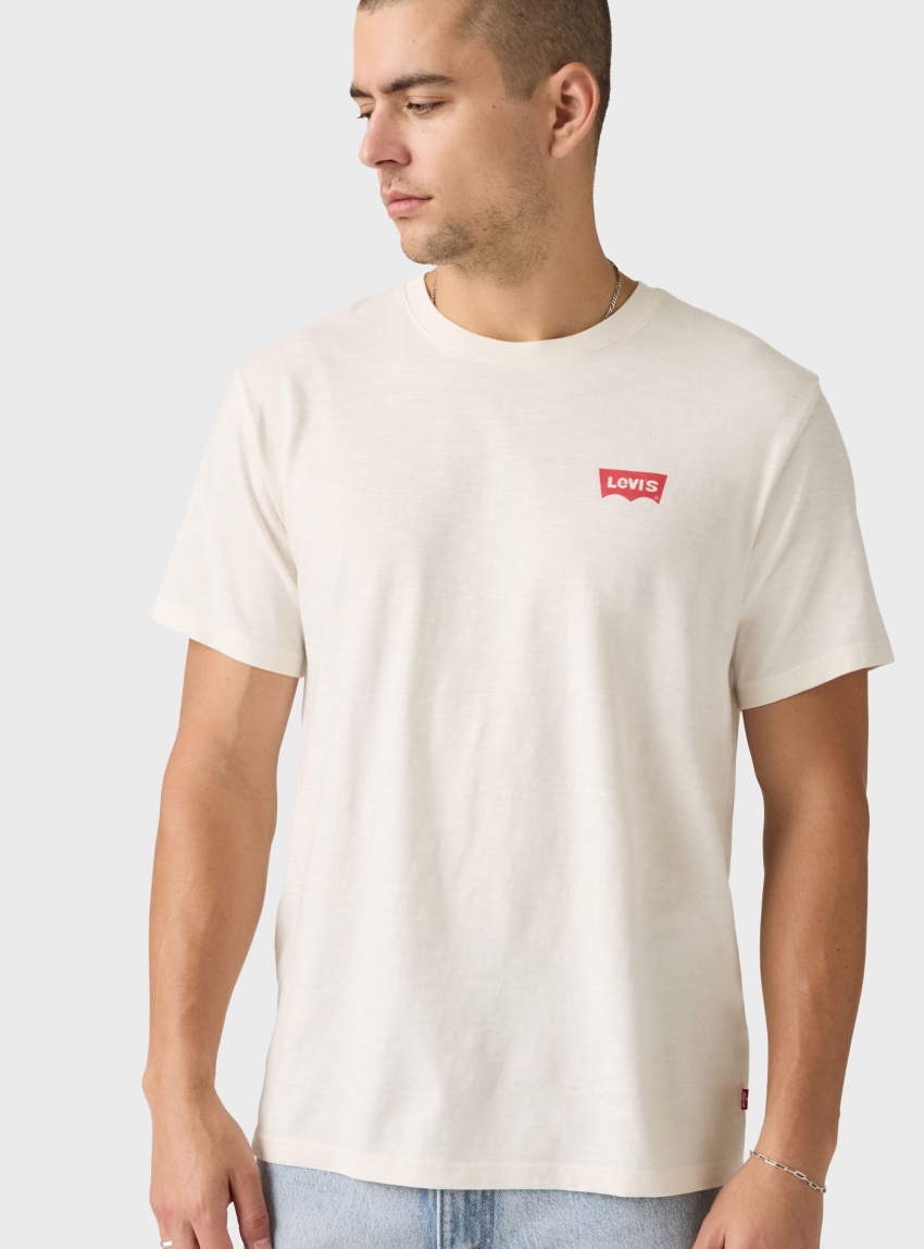 Levi's Relaxed Fit Graphic Tee - Ecru