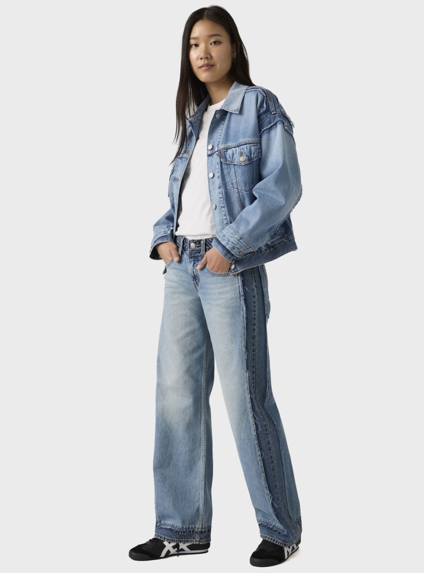 Levi's Low Loose Decon Jeans - Medium Aged Denim