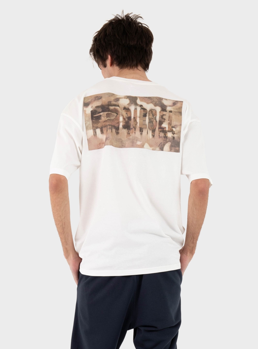 Diesel T-BOXT-V8 T-SHIRT - Off White