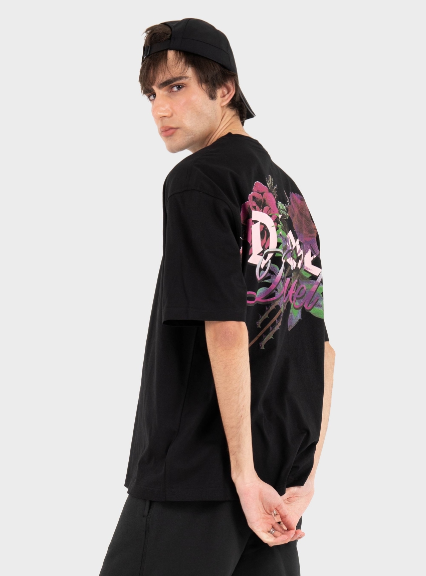 Diesel T-BOGGY-V4 T-SHIRT - Black