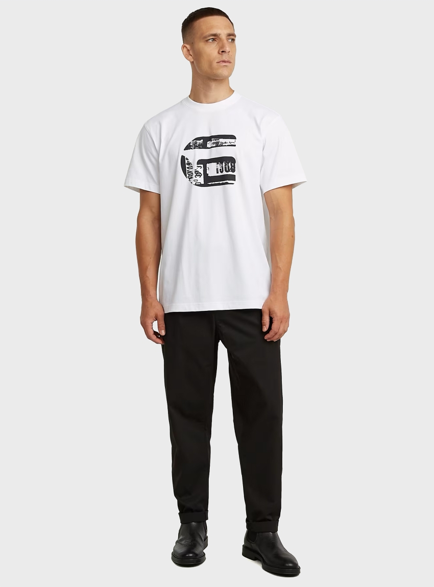 G-Star G Icon Graphic T-Shirt - White