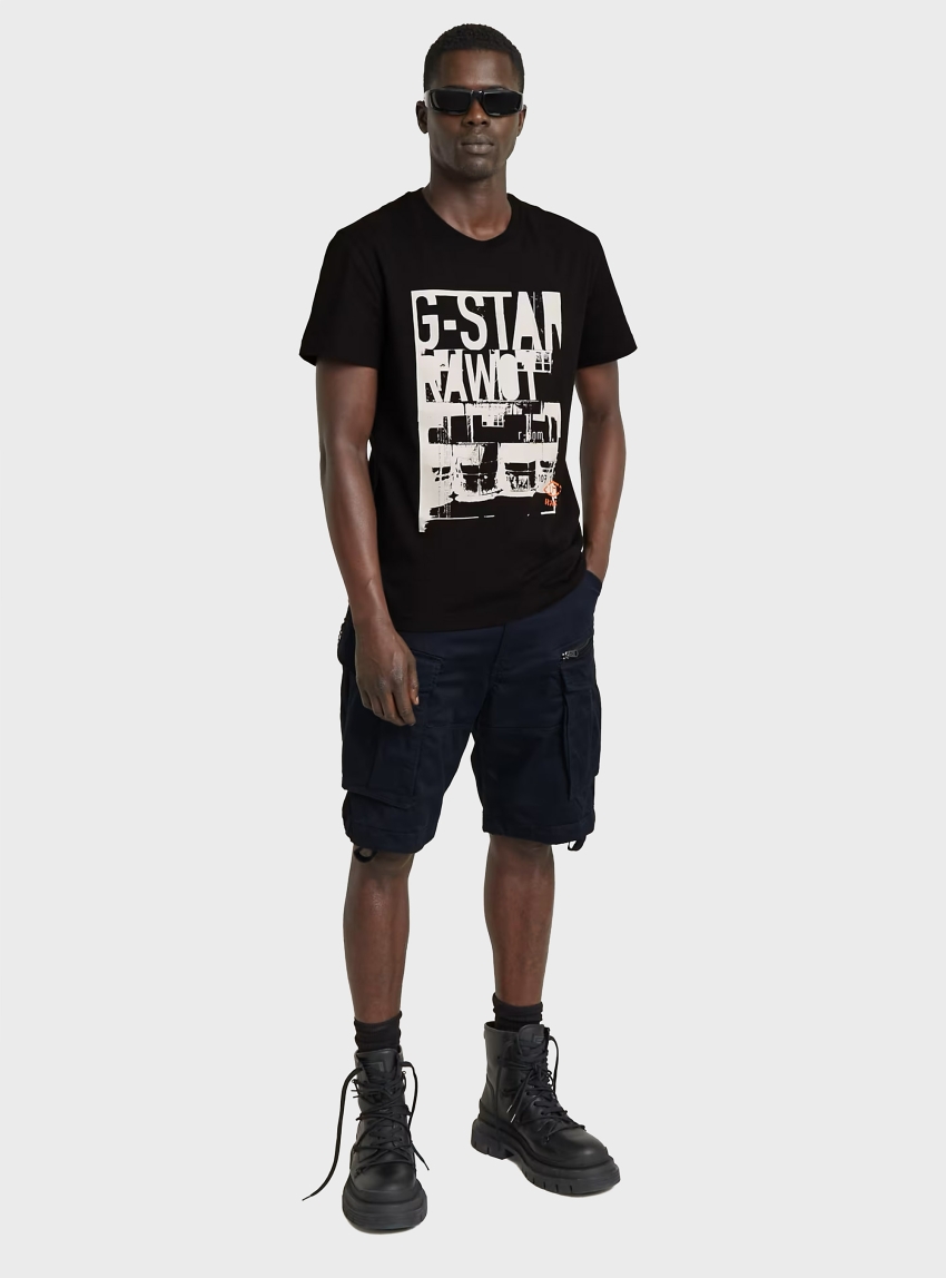 G-Star Rovic Zip Relaxed Shorts - Dark Blue