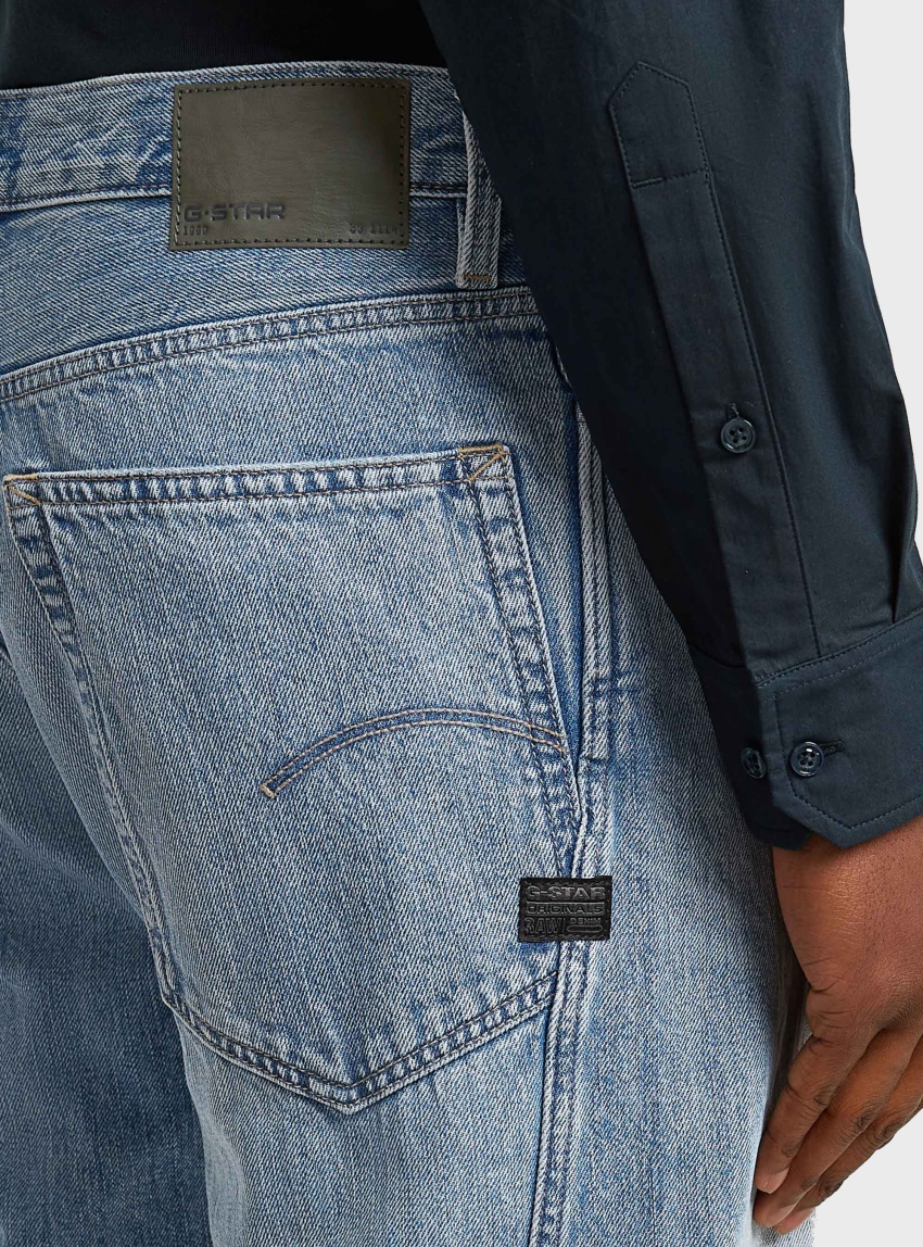 G-Star Contor 3D Regular Jeans - Medium Aged Denim