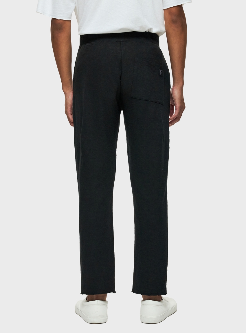 Dirty Laundry Raw Cut Sweatpants - Black