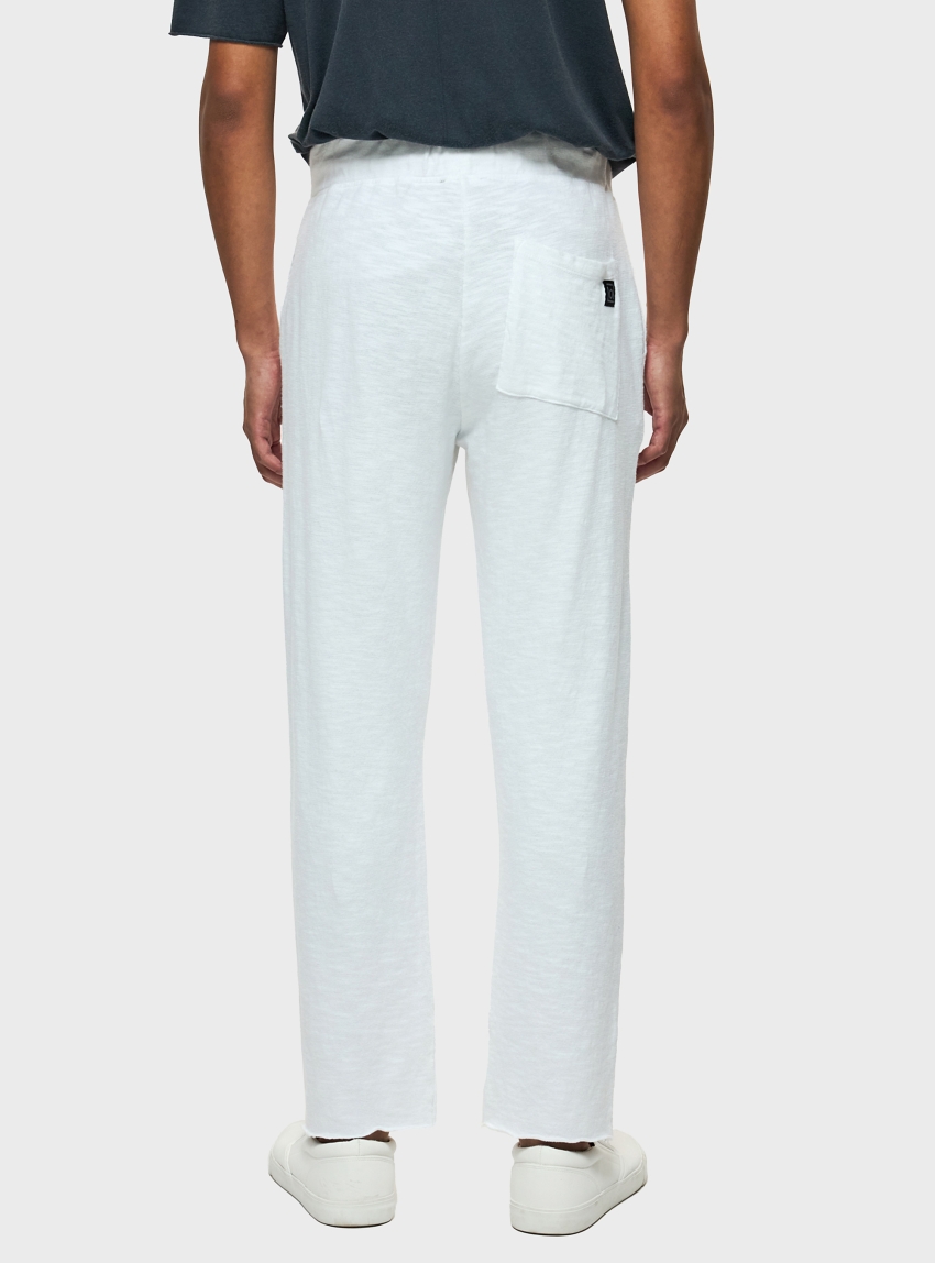 Dirty Laundry Raw Cut Sweatpants - White