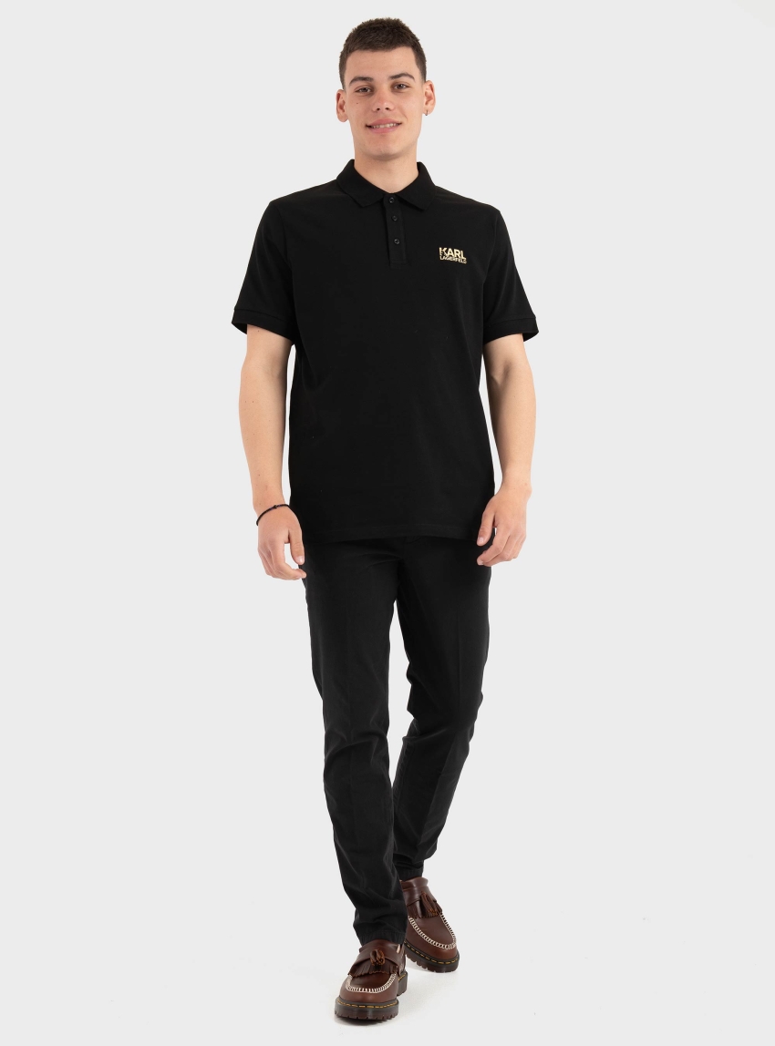 BOSS Slim-Fit Trousers In Stretch-Cotton Gabardine H-Kaiton1 - Black