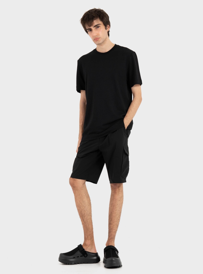 BOSS Regular-Fit T-Shirt In Soft Piqué  H-Thompson 205 - Black