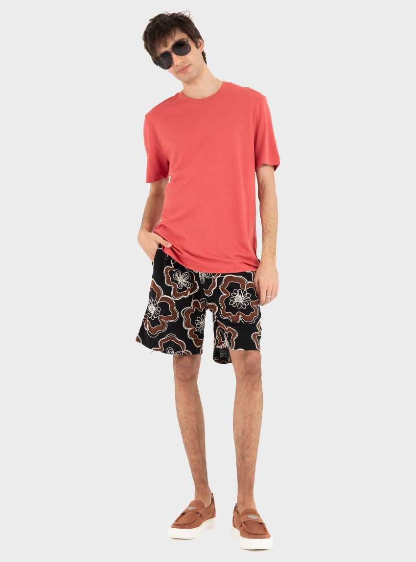 BOSS Regular-Fit T-Shirt In Soft Piqué  H-Thompson 205 - Pale Red