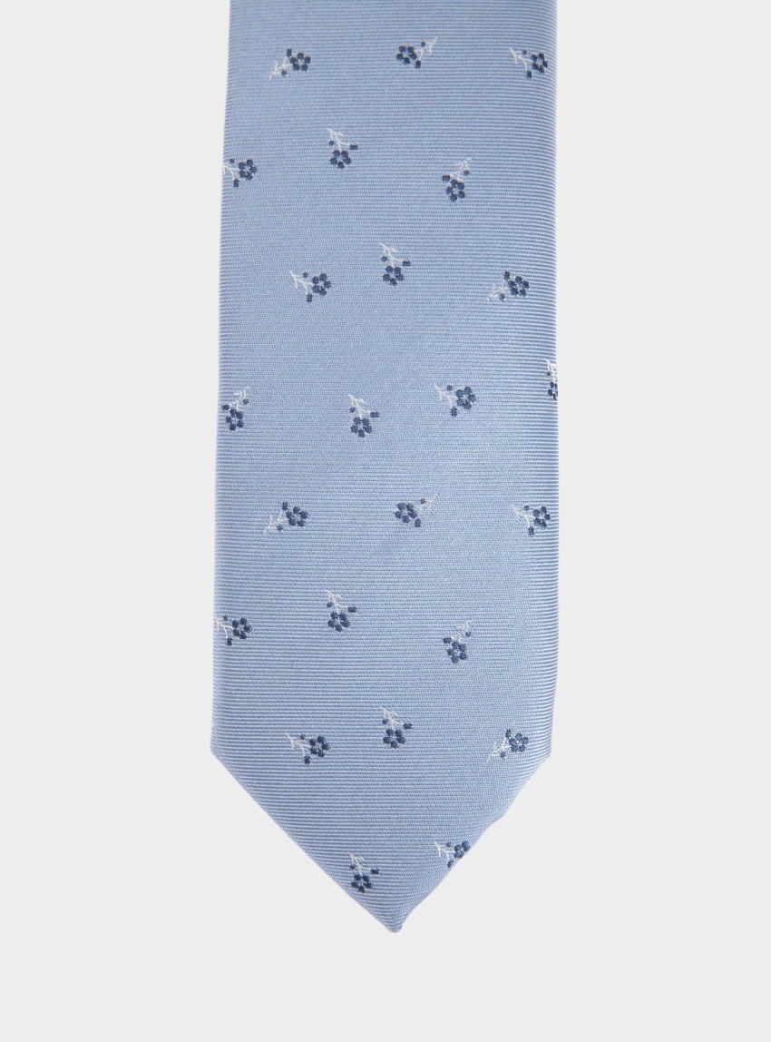 BOSS Silk-Blend Tie H-TIE CM6 262 - Light Blue