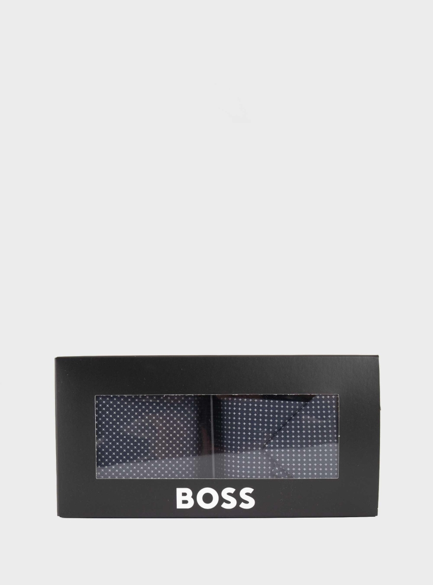 BOSS Tie & Pocket Square Set H-SET TIE-PKT SQ 262 - Dark Blue