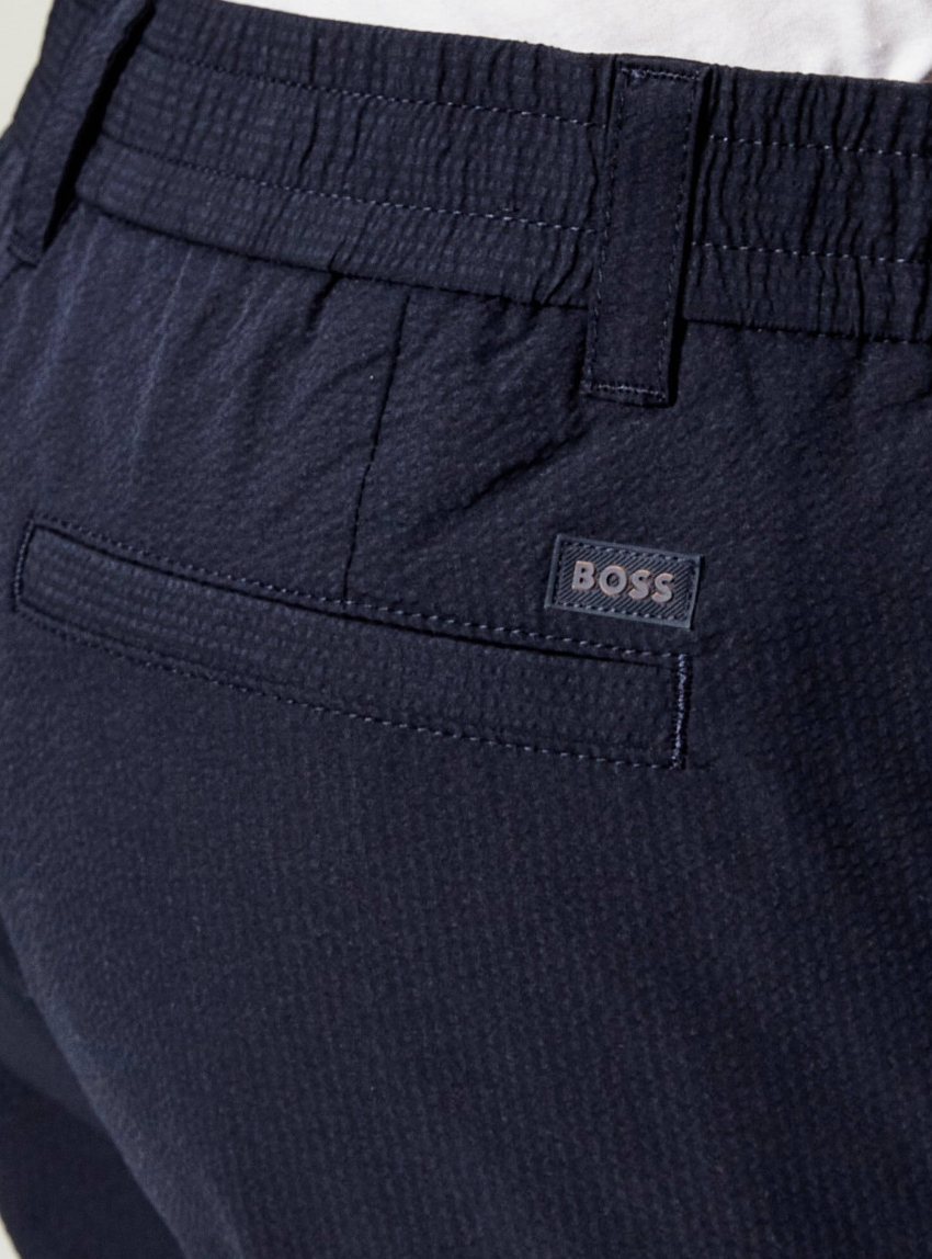 BOSS Straight-Tapered Trousers Chino-Tapered-DS-10 - Dark Blue