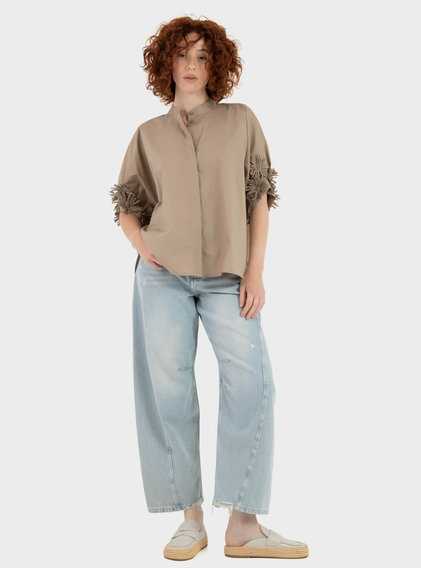 BOSS Relaxed Baloon Fit Jeans C_BALOON HR 1.0 - Light Aged Denim