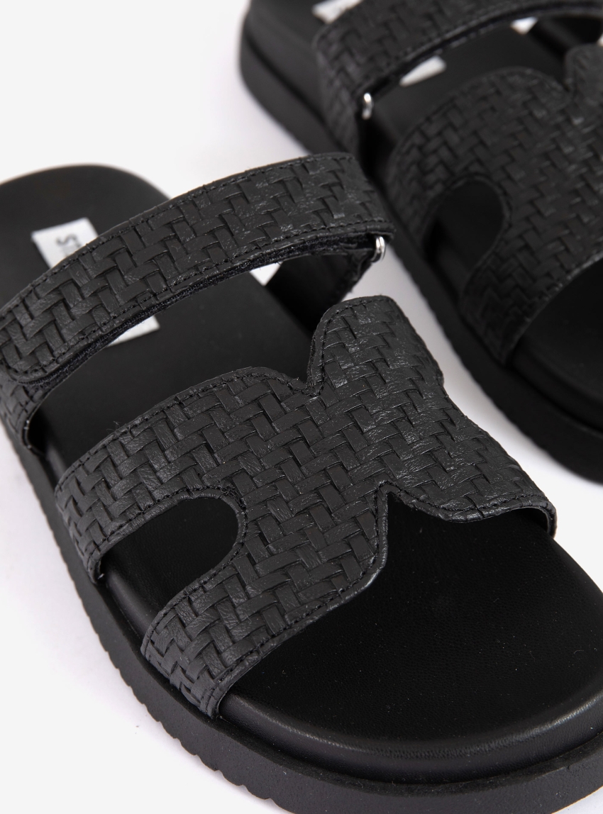 Steve Madden Sandals Missile - Black