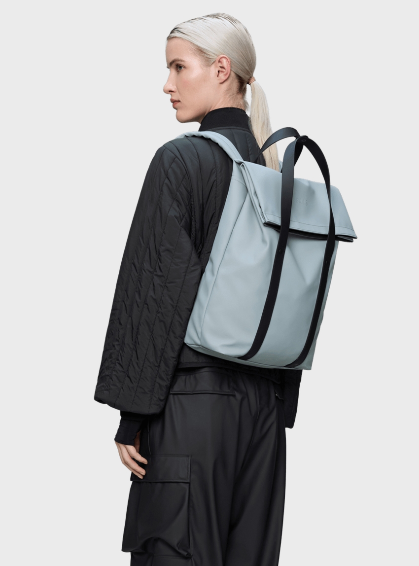 Rains 2 Way Tote Backpack - Light Blue