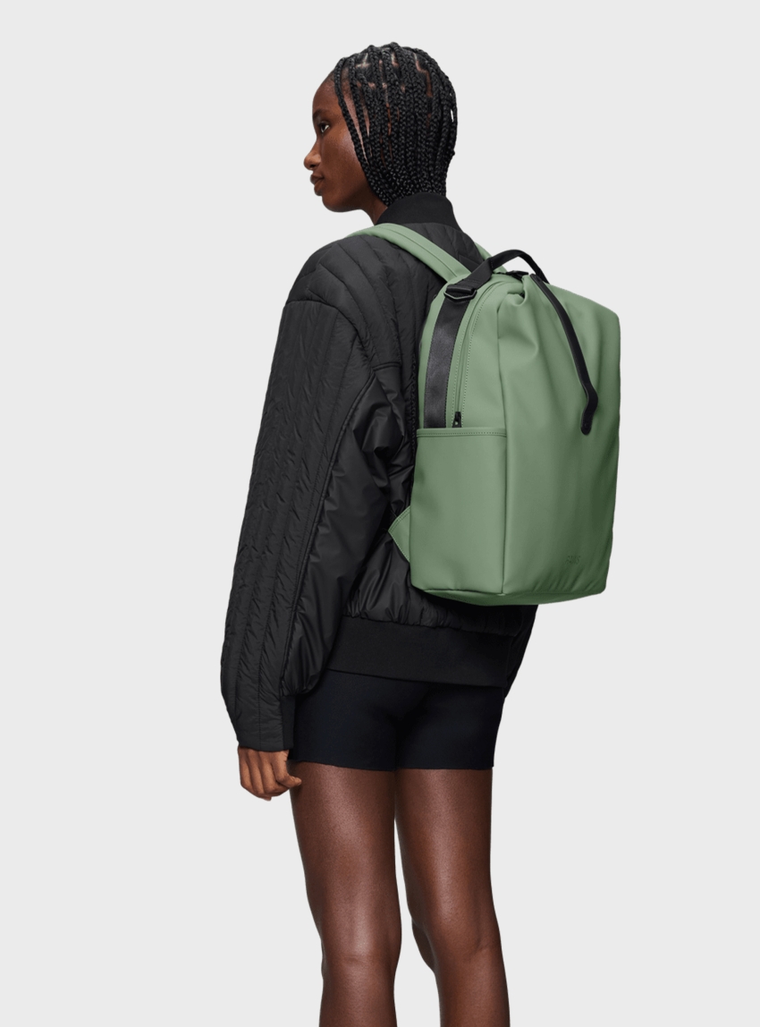 Rains Clip Front Backpack - Green