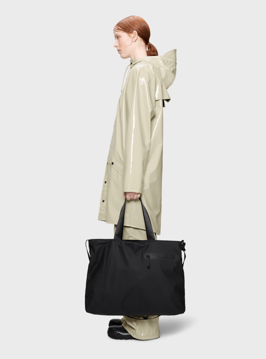 Rains Dash Messenger Tote Bag W3 - Black