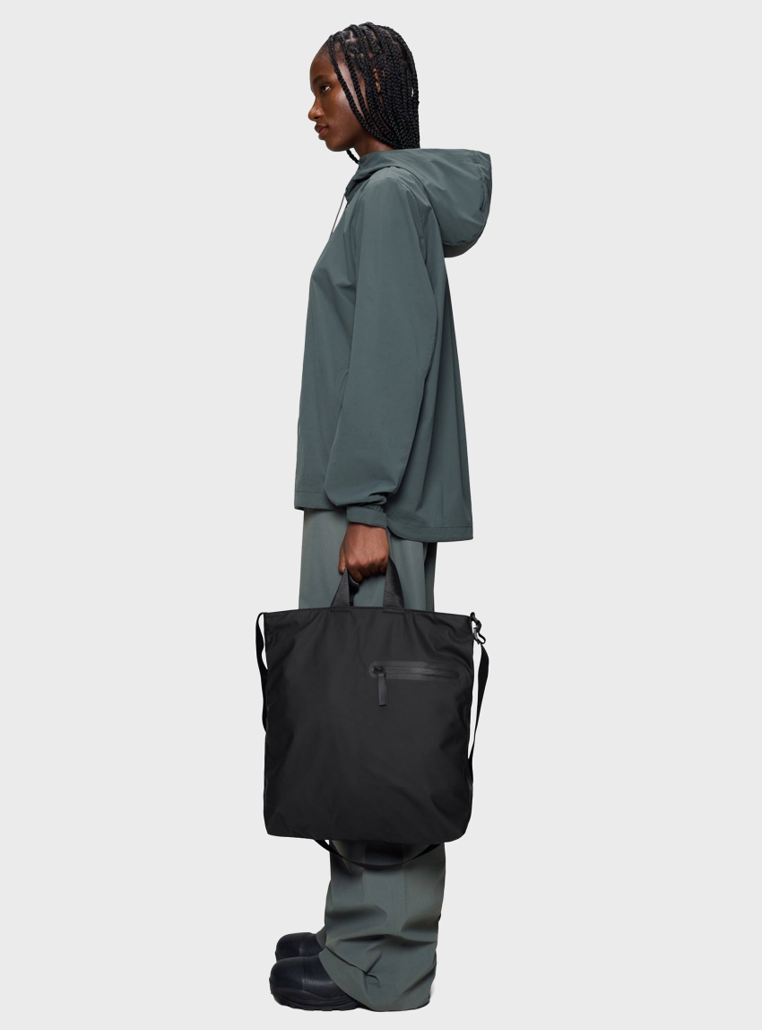 Rains Dash Tote Bag - Black