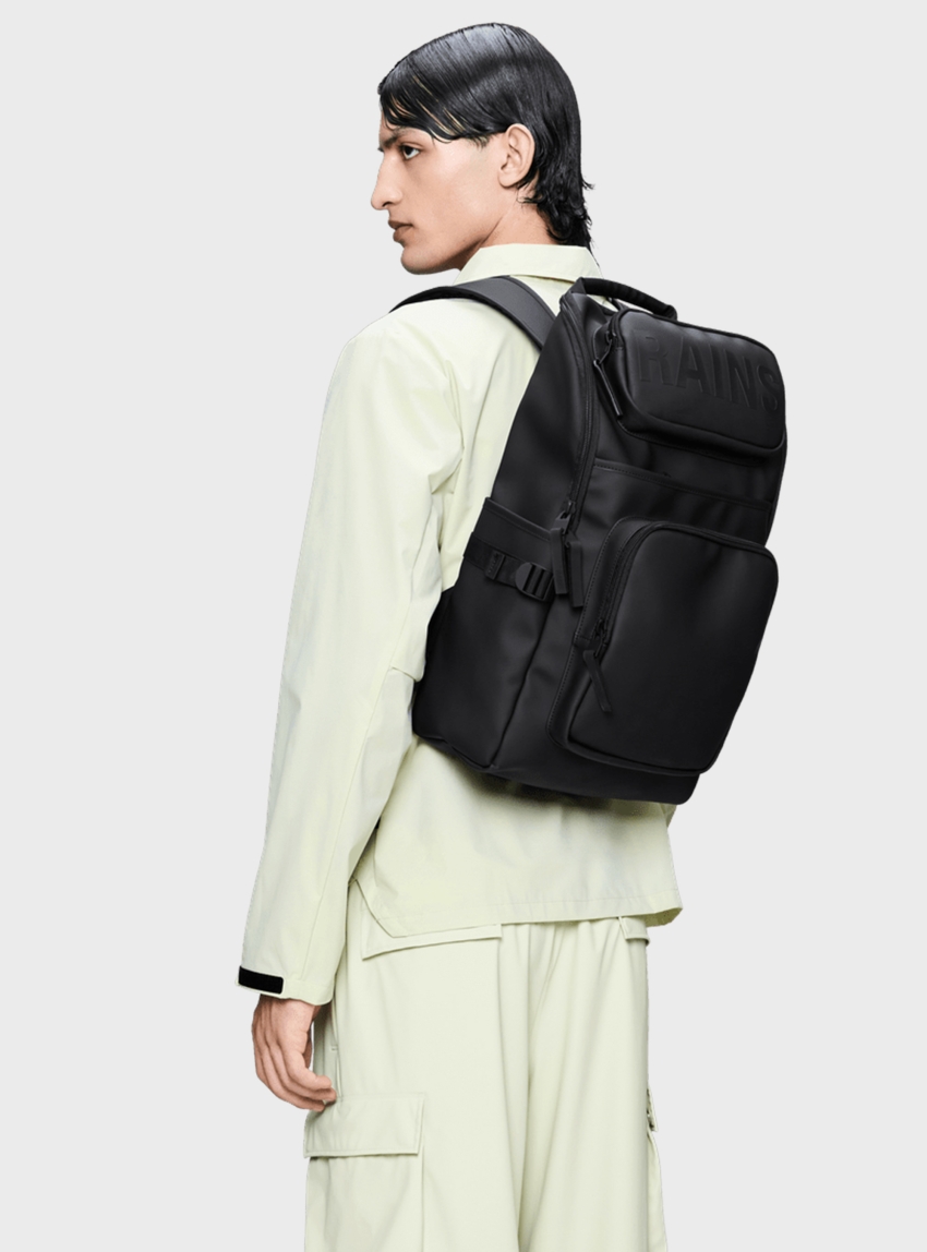 Rains Texel Cargo Backpack - Black