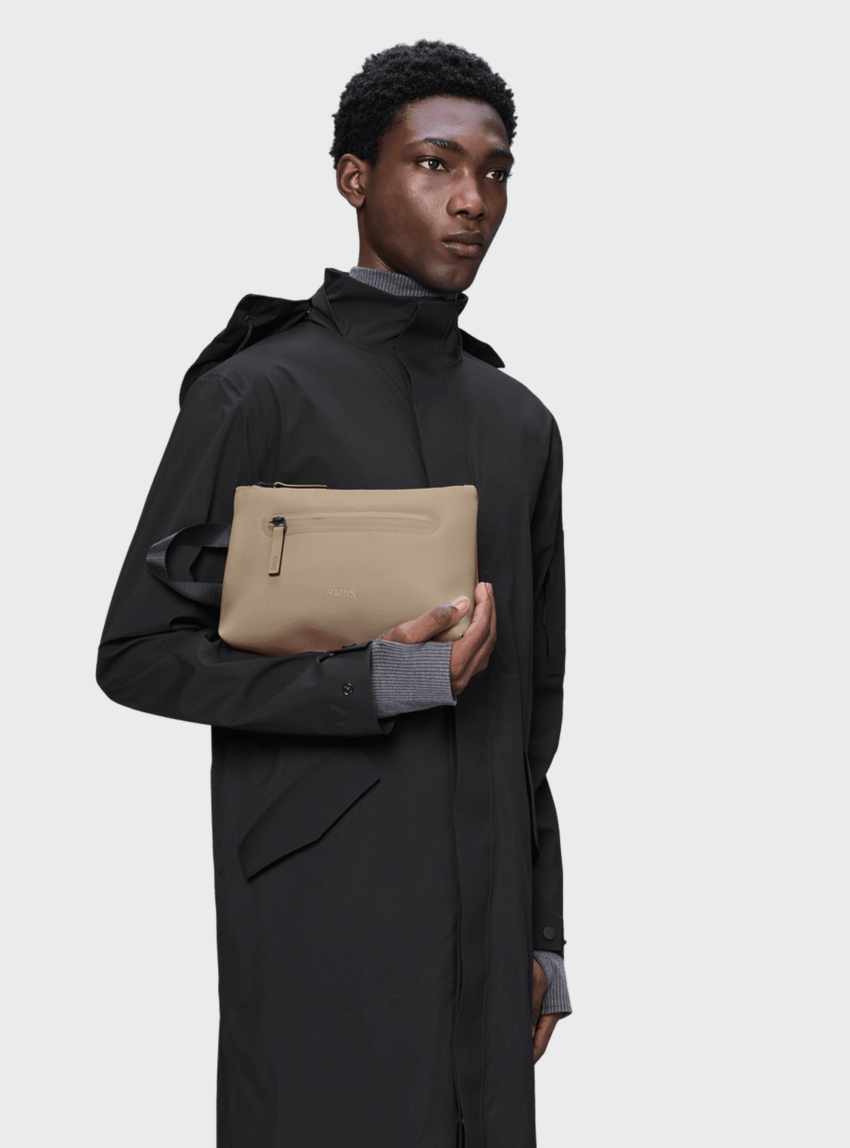 Rains Cosmetic Bag Zip - Beige