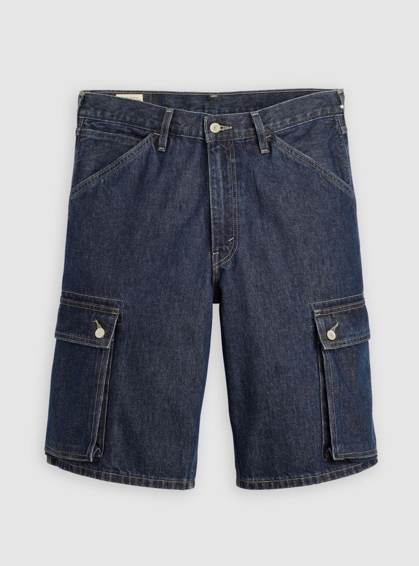 Levi's 478™ Baggy Cargo Shorts - Unwashed Denim