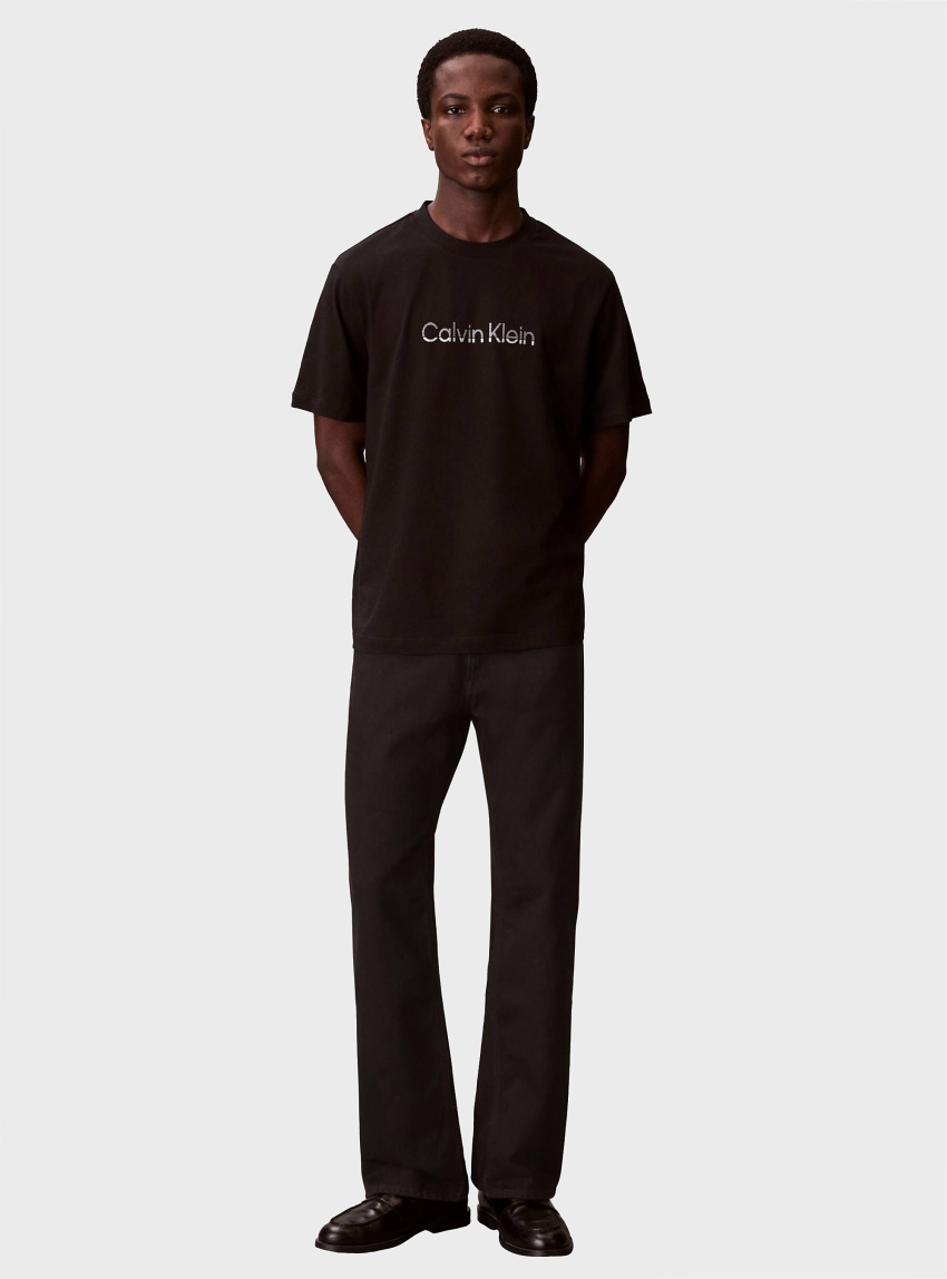 Calvin Klein Logo Tee - Black