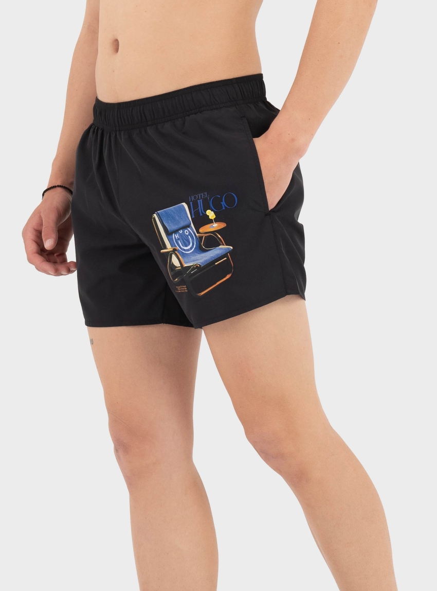 HUGO Swim Shorts MAVI - Black