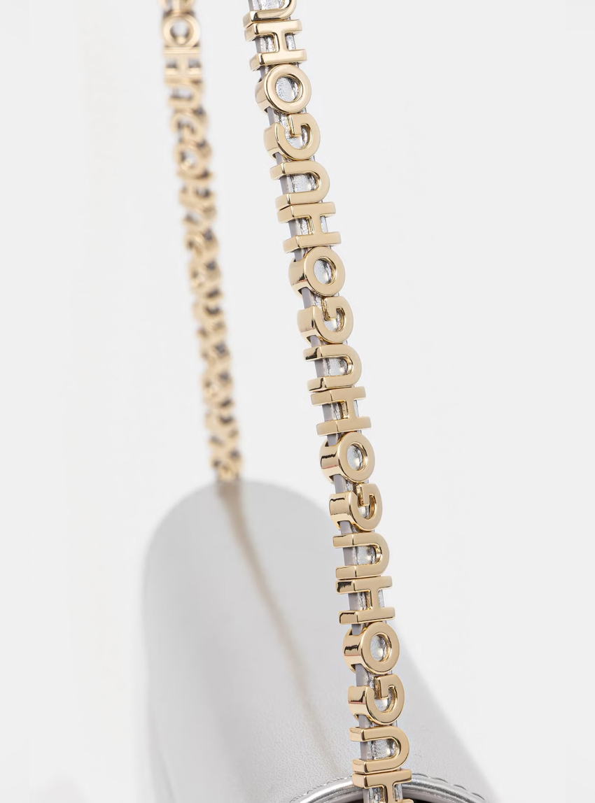 HUGO Shoulder Bag Syndra - Silver