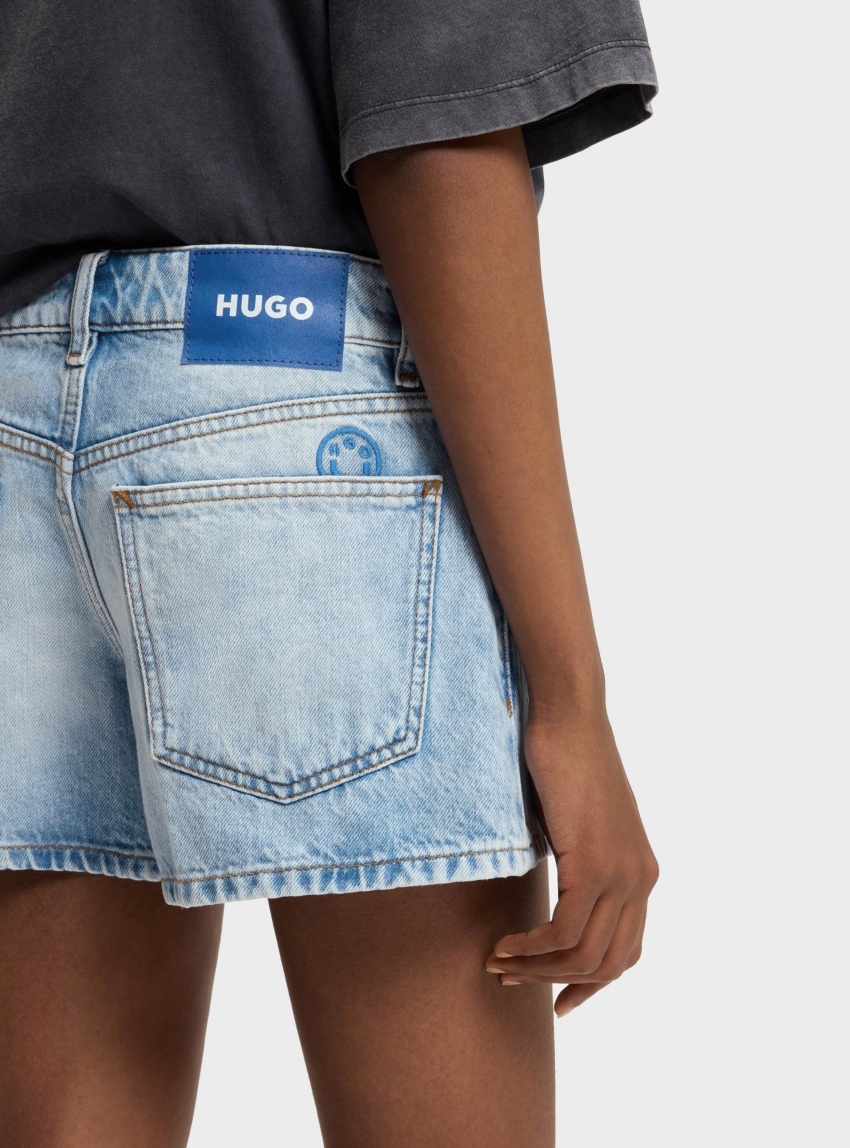 HUGO Regular-Fit Shorts  Galimon_B - Medium Aged Denim