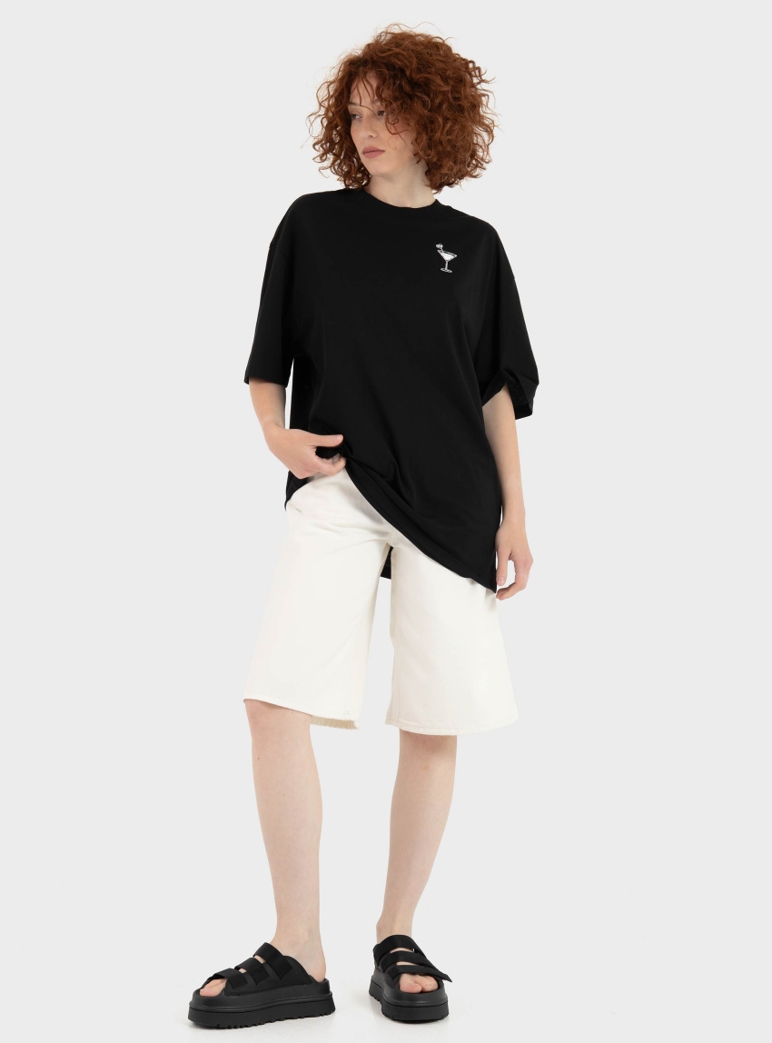 HUGO Loose-Fit Shorts Galola_B - Natural