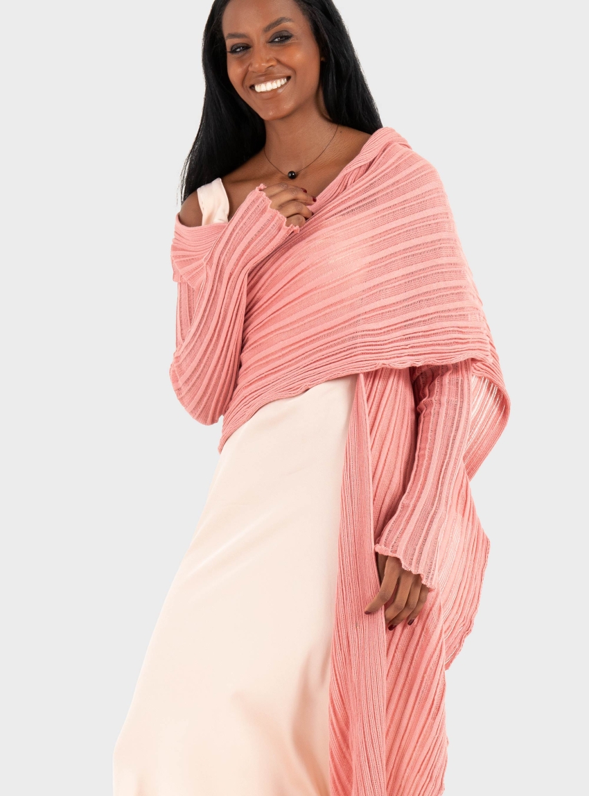 Ioanna Kourbela Cardigan 2550 "Archetypes" - Rose