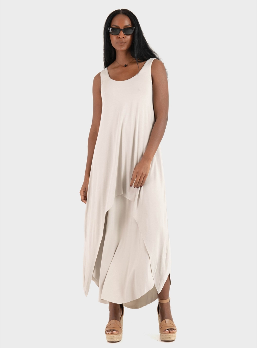 Ioanna Kourbela "Eco Vital" "Kyklos" Dress - Grey