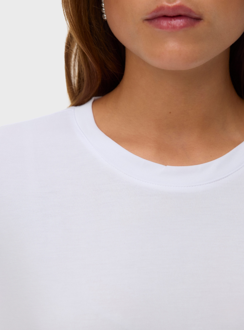 Vero Moda Filli 2/4 Tee - White