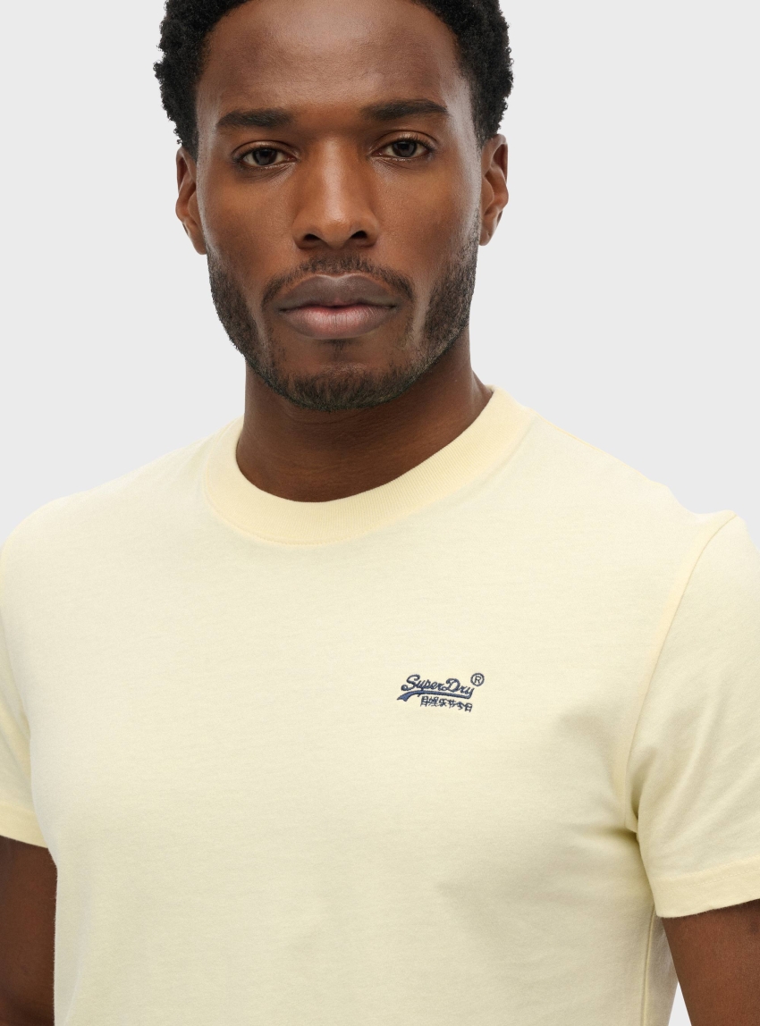 Superdry Essential Logo T-Shirt - Yellow