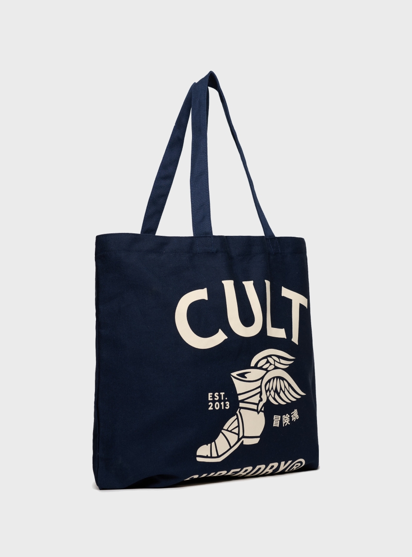 Superdry Cult Superdry Tote Bag - Navy