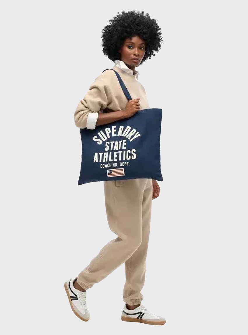 Superdry Tote Bag - Navy